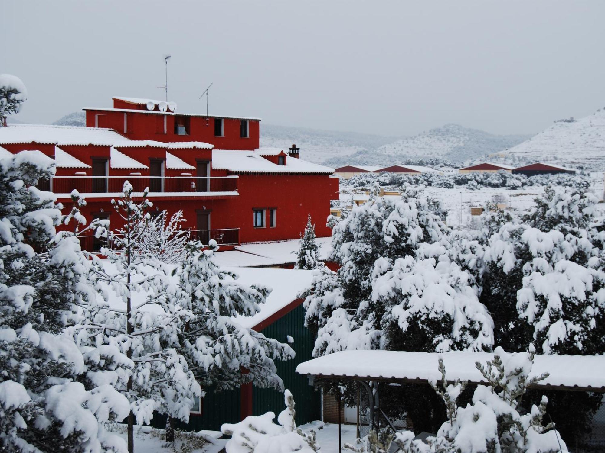 Hotel La Rueda 3000 Mora de Rubielos Dış mekan fotoğraf