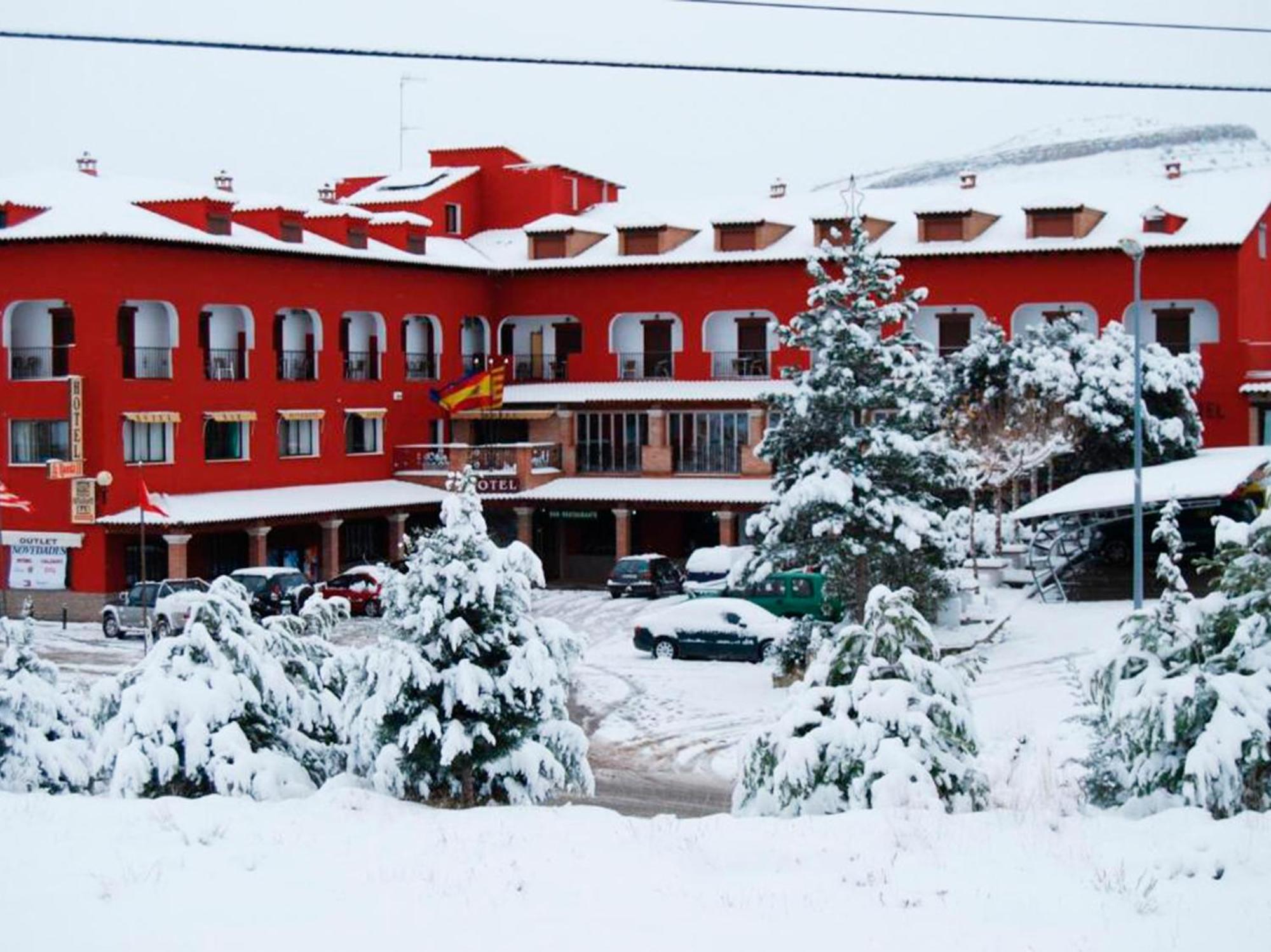 Hotel La Rueda 3000 Mora de Rubielos Dış mekan fotoğraf